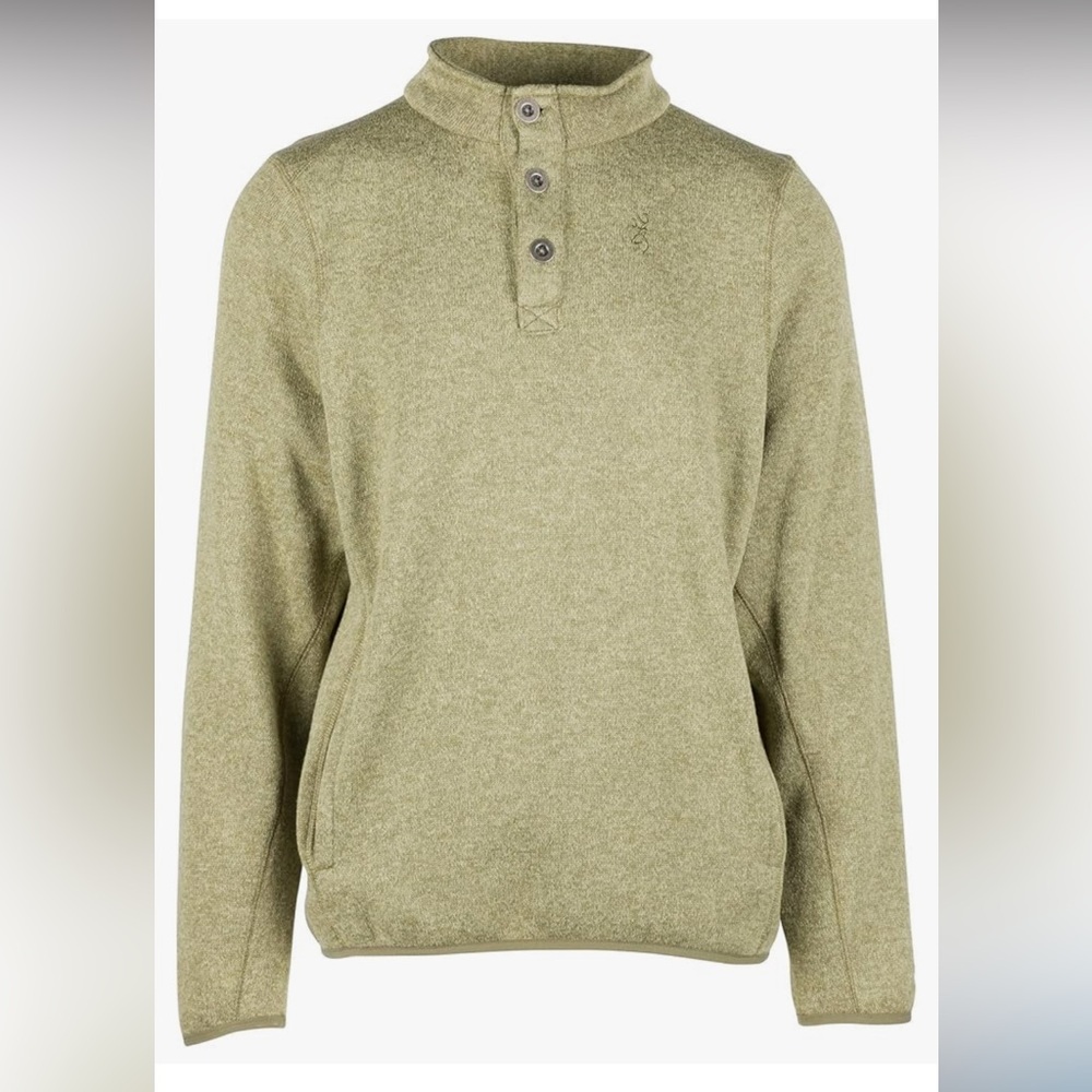 NWOT Browning Men's Gilson
Sweater Color Heather Deep‎ Lichen Green Size 3XTG